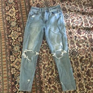 AE mom jeans